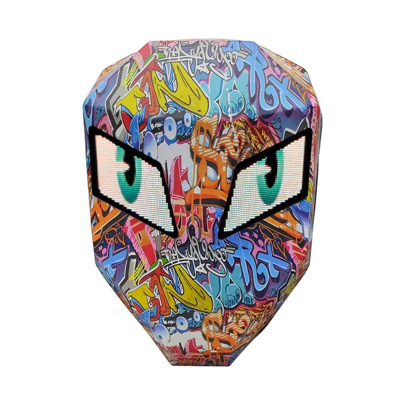 Grafiti LED mototsiklistichki ranats – urbani dizaјn