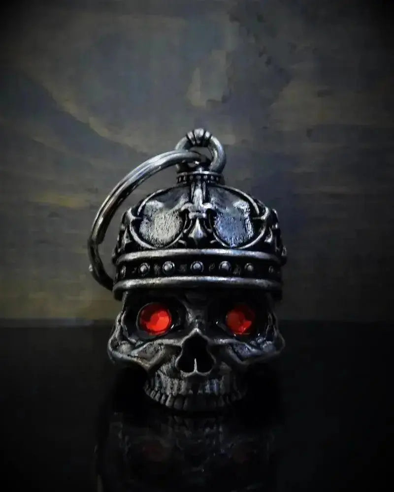 Unikatno zvono za motocikl “King Skull Diamond Bell”