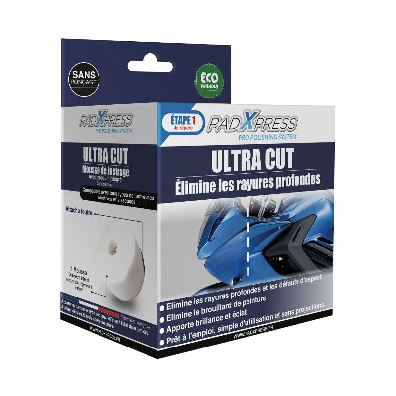 Mecacyl padxpress ultra cut anti-scratch αφαίρεσης γρατζουνιών μοτοσικλέτας που παρέχεται χωρίς δίσκο (πωλείται μεμονωμένα)