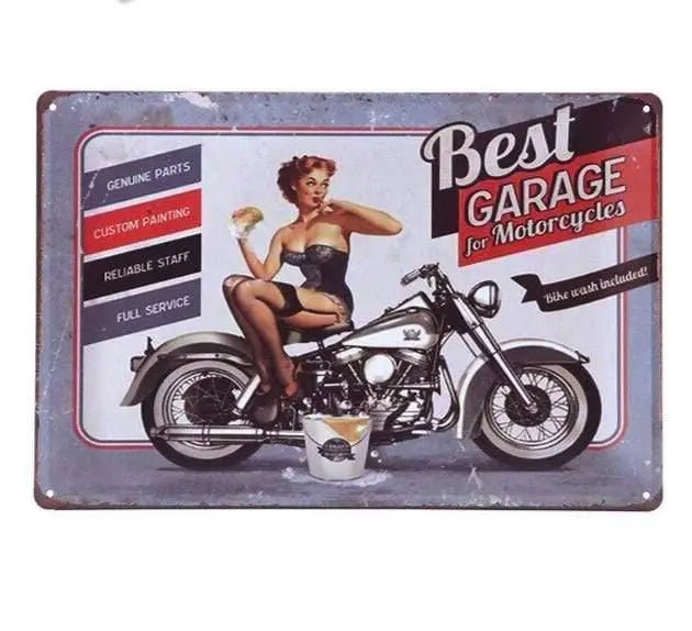 Vintage retro metalni znakovi