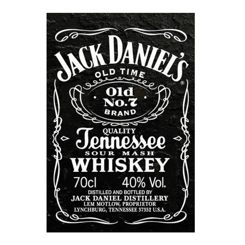 Metalni znak “Jacks Daniel’s”.