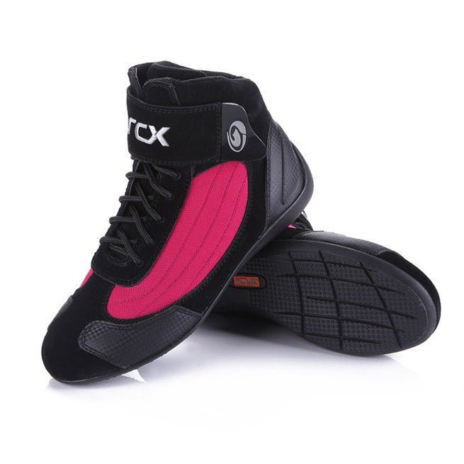 Arcx™ Shadowride međusezonske prozračne motociklističke čizme od antilopa i kože | Crna