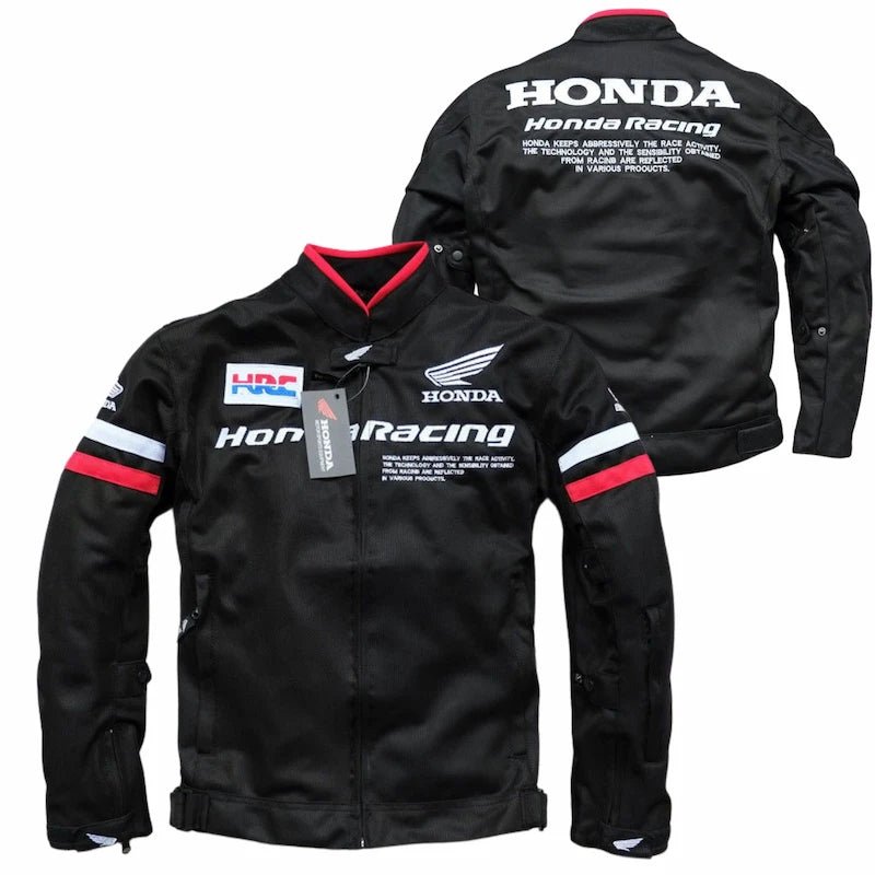 Ljetna motoristička jakna | Honda Racing HRC (crna)