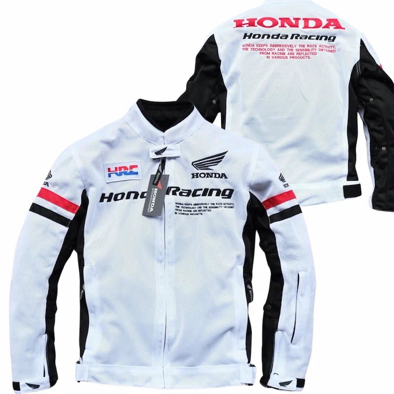 Ljetna motoristička jakna | Honda Racing HRC (bijela)