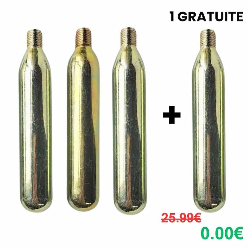 Paket uložaka 33g CO2 - motociklistički prsluk sa zračnim jastukom.