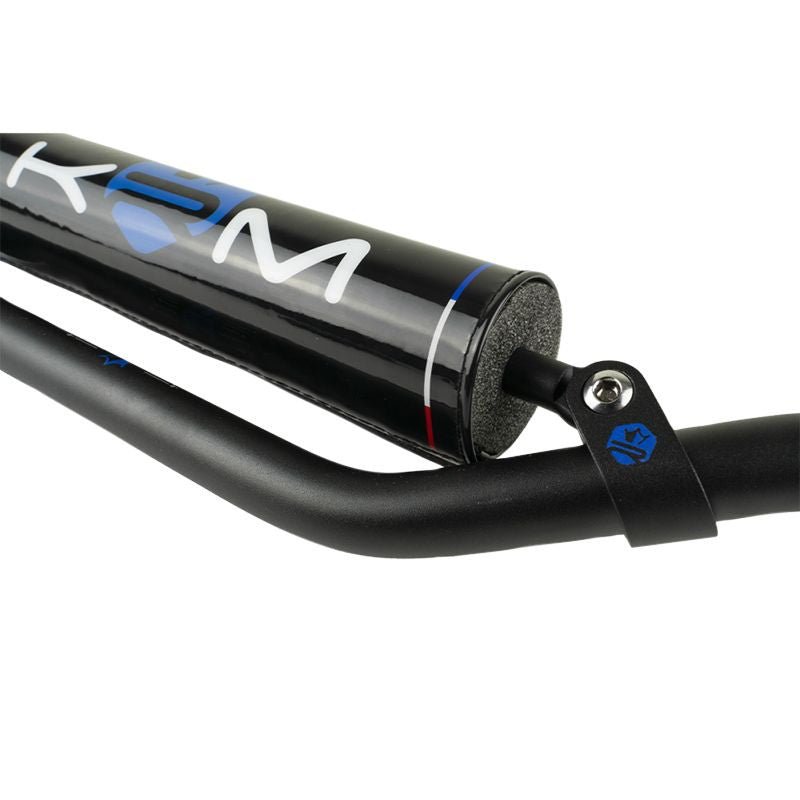 KRM Pro Ride 22,2 mm crni/plavi aluminijski upravljač motocikla
