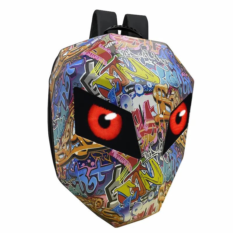 Grafiti LED mototsiklistichki ranats – urbani dizaјn