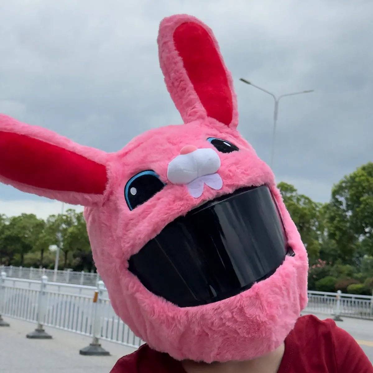 Navlaka za mototsiklistichku katsigu roze zetsa