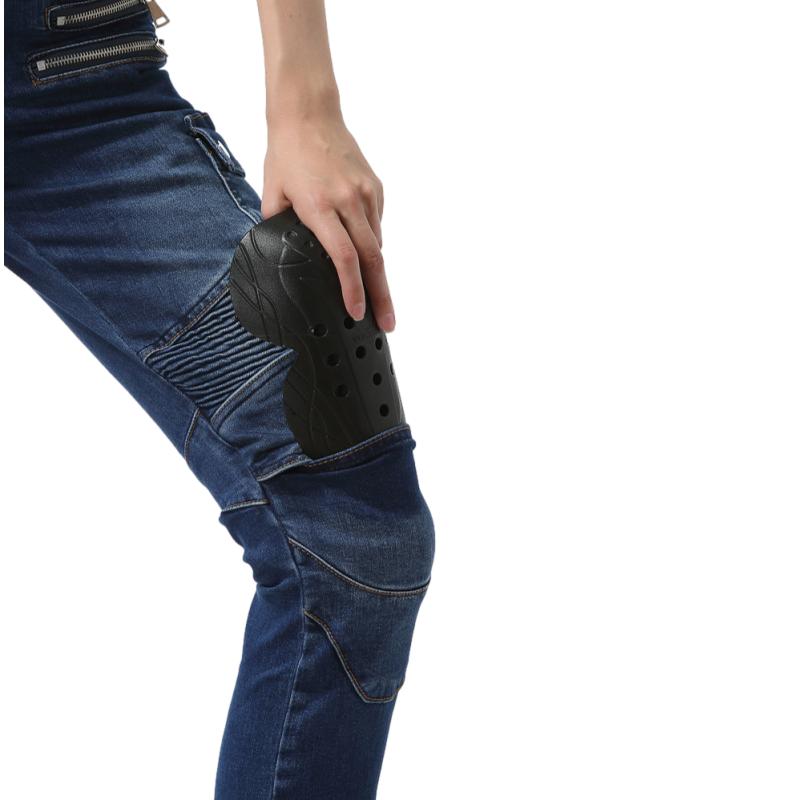 Ženske motociklističke traperice - bella denim™ plave