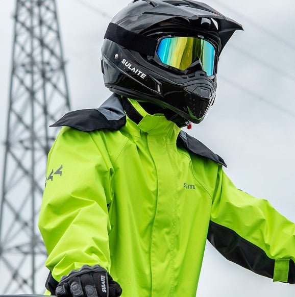 Motociklističko kišno odijelo | vulante™ žuta