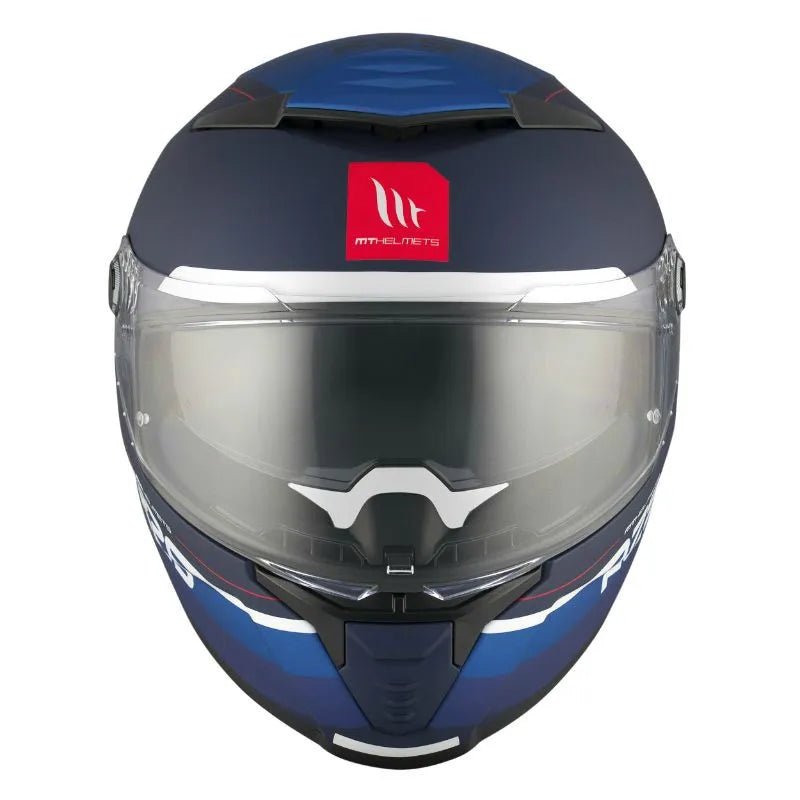 Katsiga za mototsikle/skutere sa punim litsem | mt thunder 4 sv r25 ts7 | mat plava