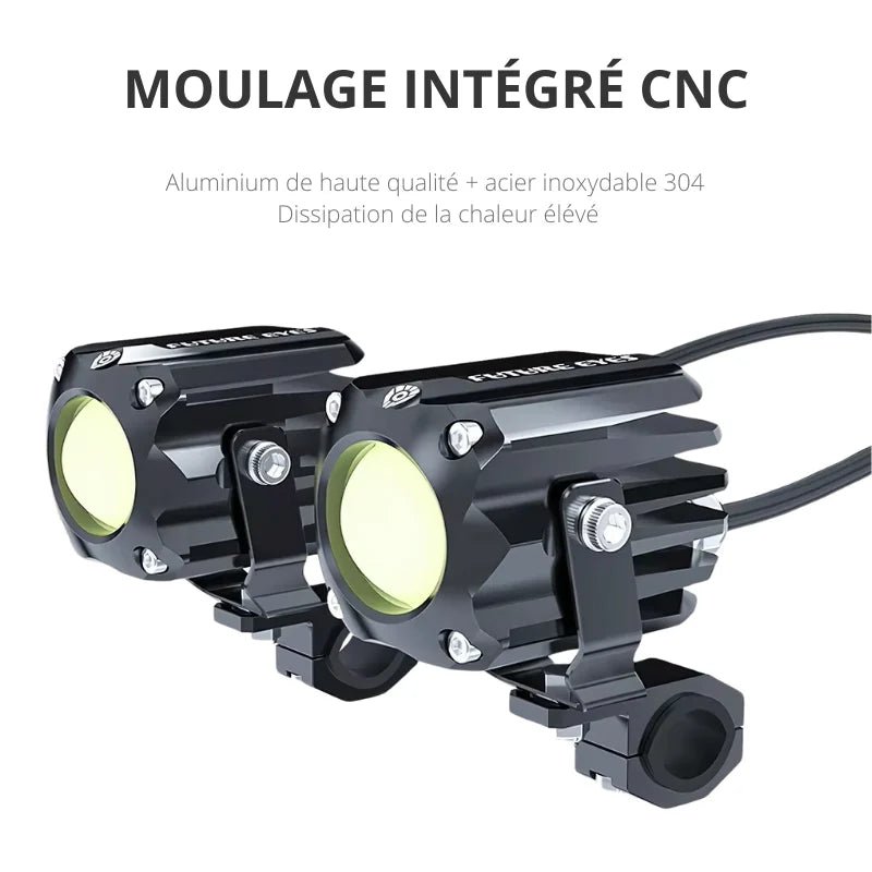 Dodatni LED far za mototsikle | f150-s (bezhichni prekidach)