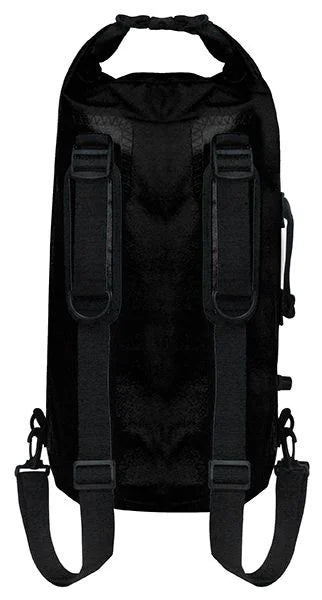 Tsrna vodootporna torba za mototsikle - 25l