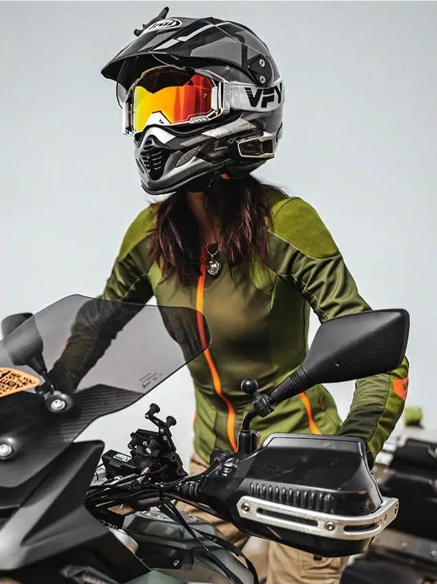 Zhenski zashtitni prsluk za mototsikle | pro-tek