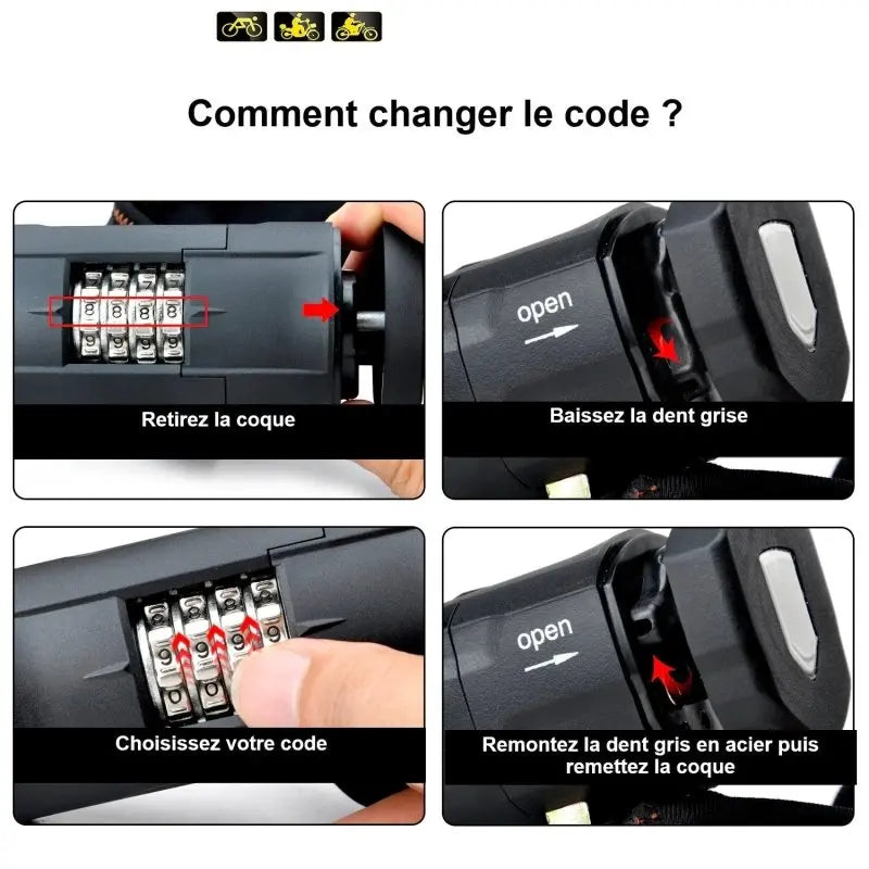Robogó lopás elleni védelem