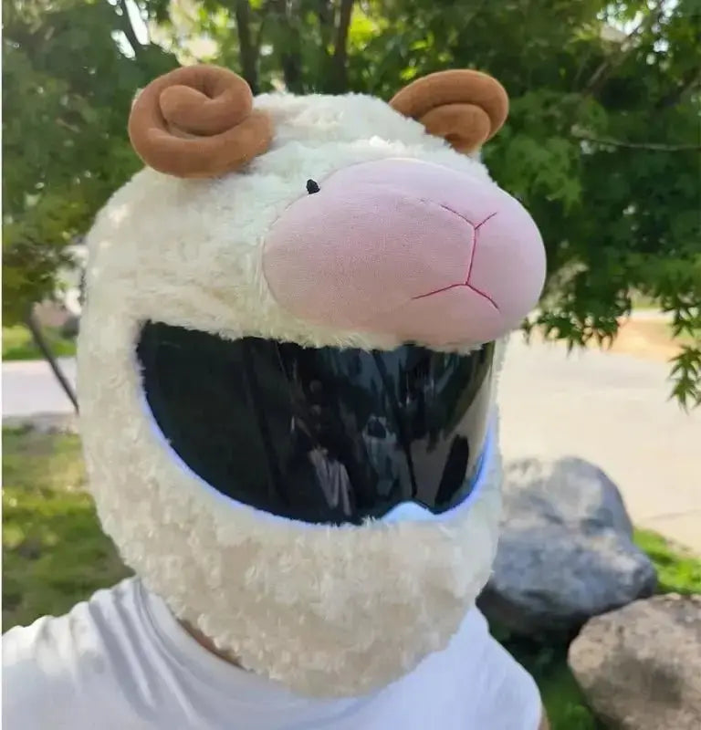 Motorkerékpár sisakhuzat - mouton