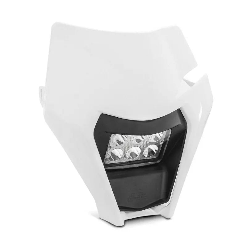 LED reflektor za motocikl + ploča za enduro xdure bk2 univerzalni oklop s