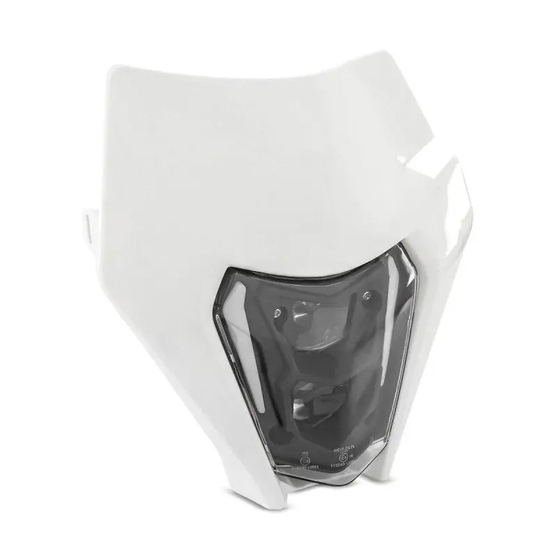 Motorkerékpár ece led fényszóró maszkkal ktm exc / exc-f / freeride / enduro / smc 14-22 xdure sw1 fehér