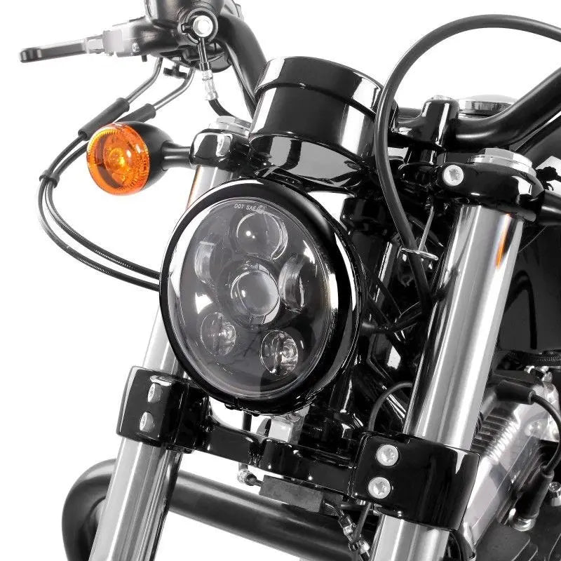 LED far za mototsikl, 5,75 incha + nosach - komplet kompatibilan sa harlei Davidson Dina Sportster Softail