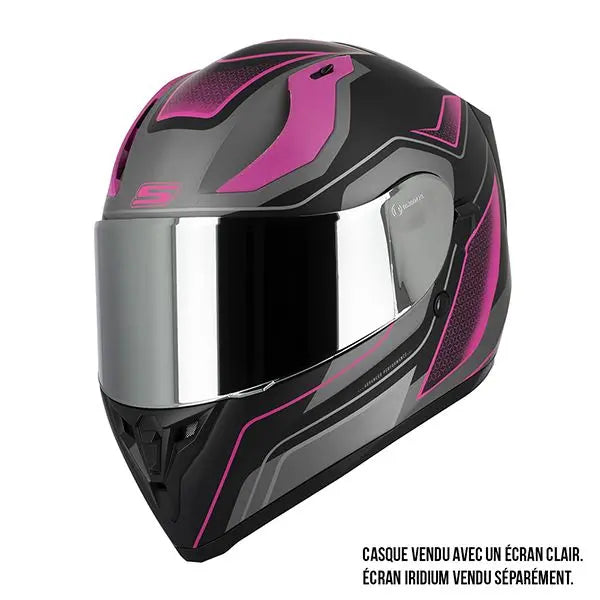 Zhenska roze mototsiklistichka katsiga - s441 venge + pinlotsk