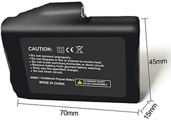Grijane rukavice na punjivu bateriju - 3000mah-7.4v