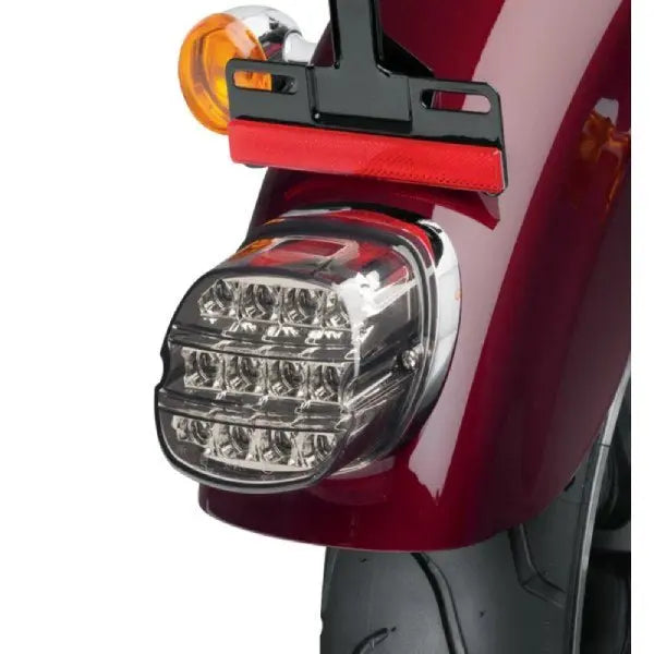LED hátsó lámpák Harley Road Glide-hoz - fekete