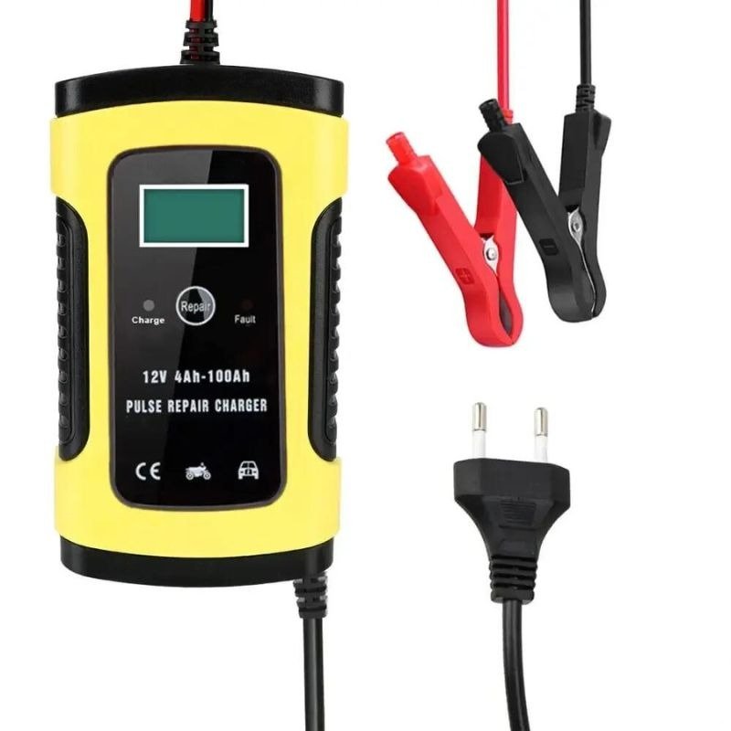 Automatikus motorkerékpár akkumulátor töltő - 12v 6a