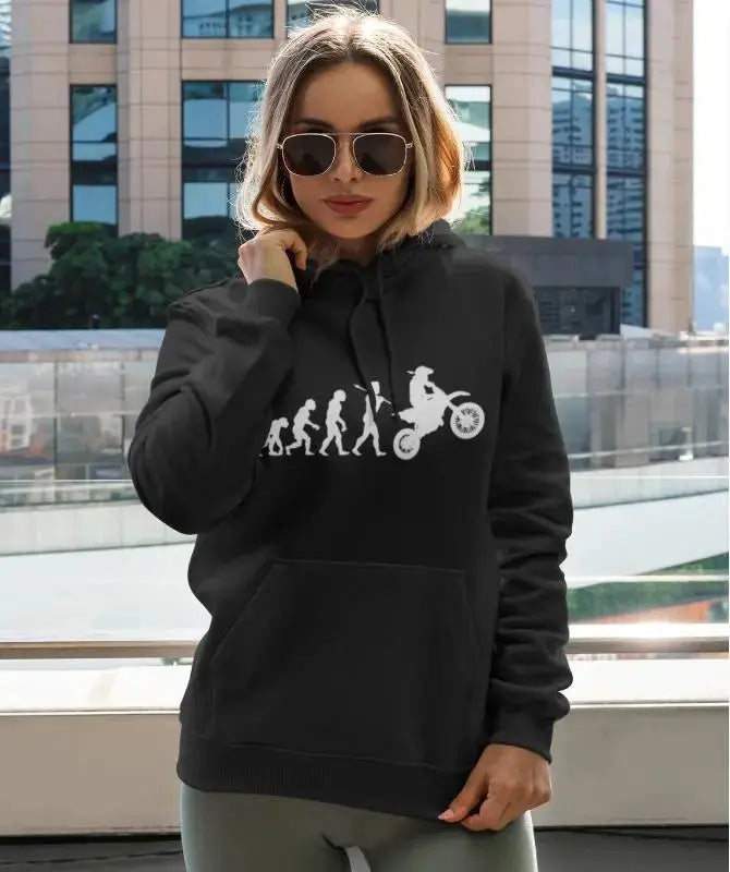 Evolution Biker hoodie