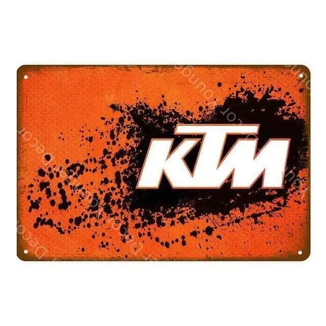 KTM off-road metalna plocha