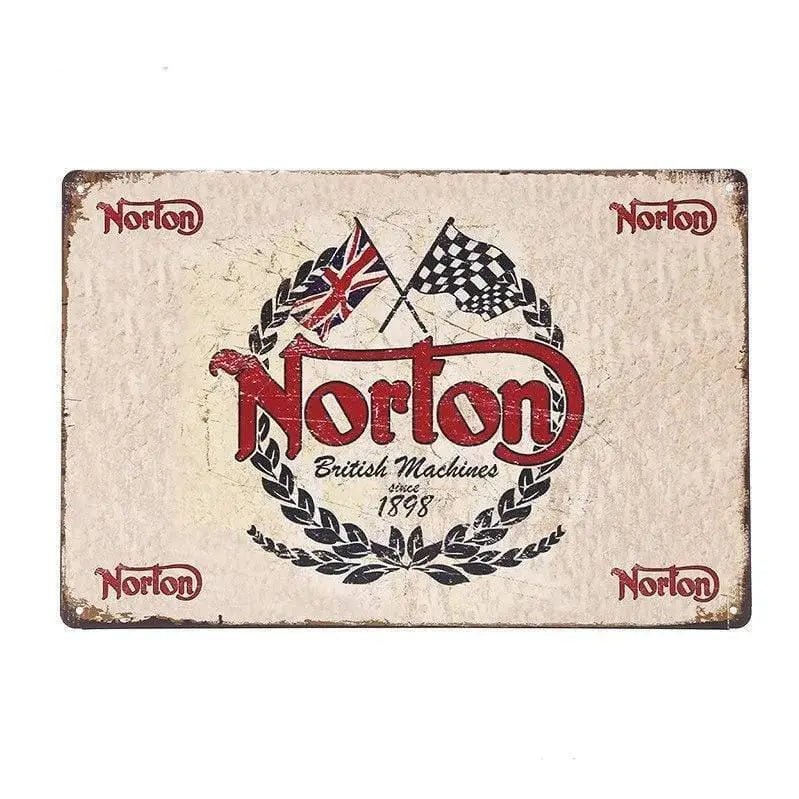 Vintage retro metalni znatsi