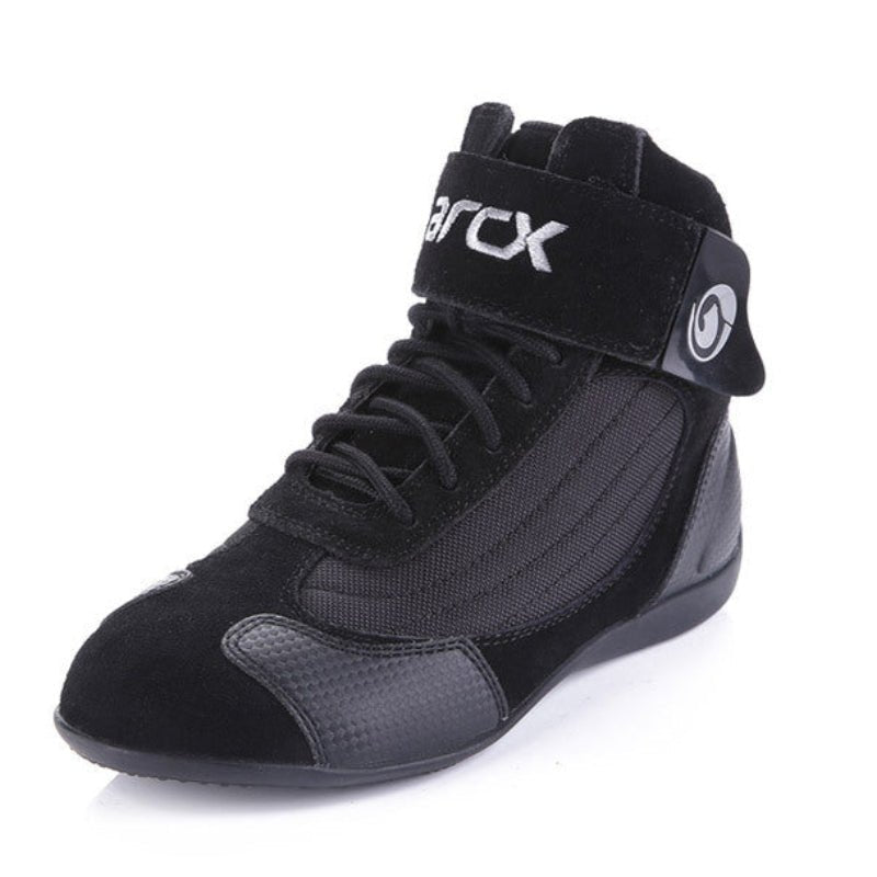 Arcx™ Shadowride međusezonske prozračne motociklističke čizme od antilopa i kože | Crna