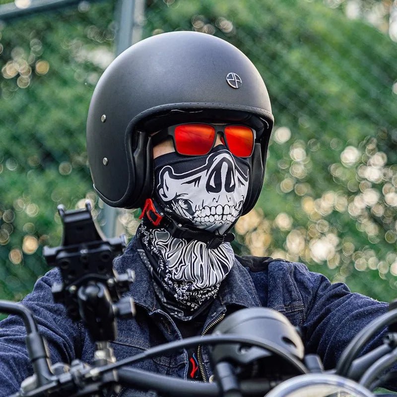 Ljetne motociklističke naušnice protiv UV zraka Ice Silk - Skull Ride