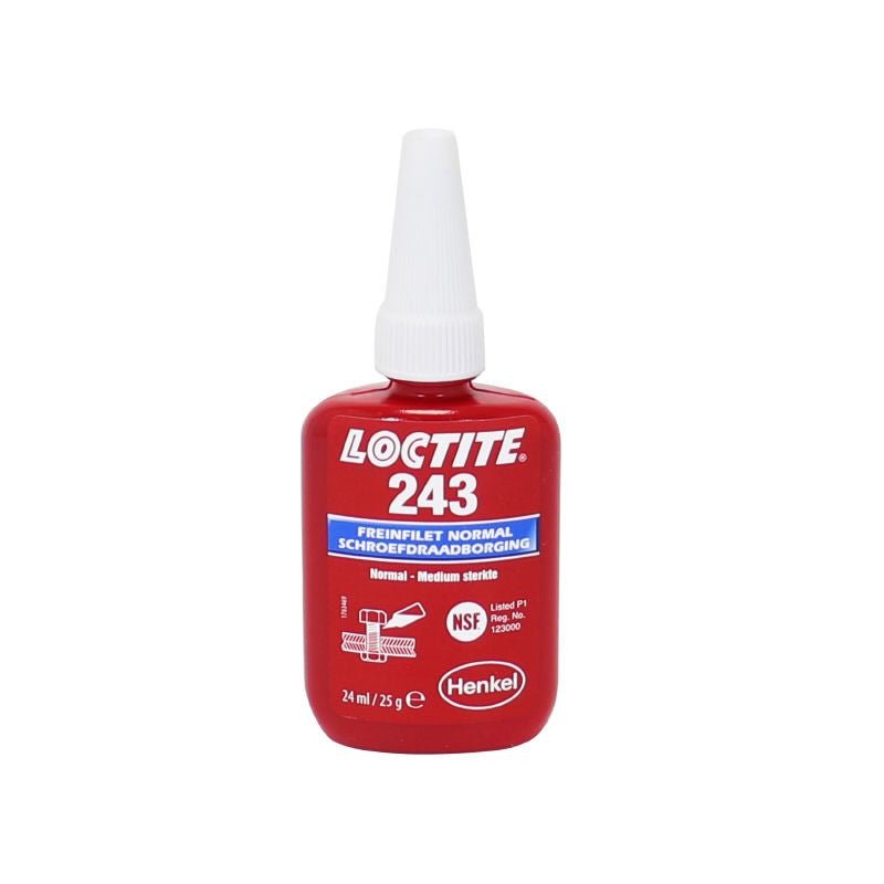 Loctite 243 normalno sredstvo za osiguranje navoja srednje čvrstoće (bočica od 24 ml u blister pakiranju)