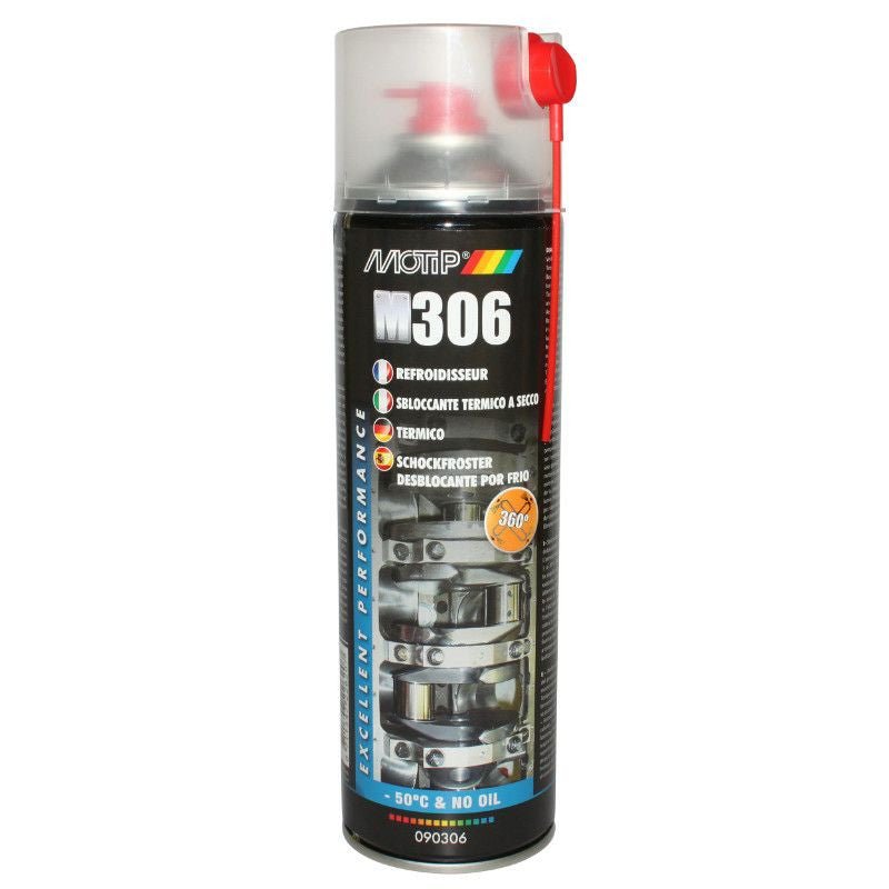 Motip M306 deo za odmashћivanje hladnjaka (deblokira sklopove usled naglih padova temperature -50°Ts) (500 ml spreјa)