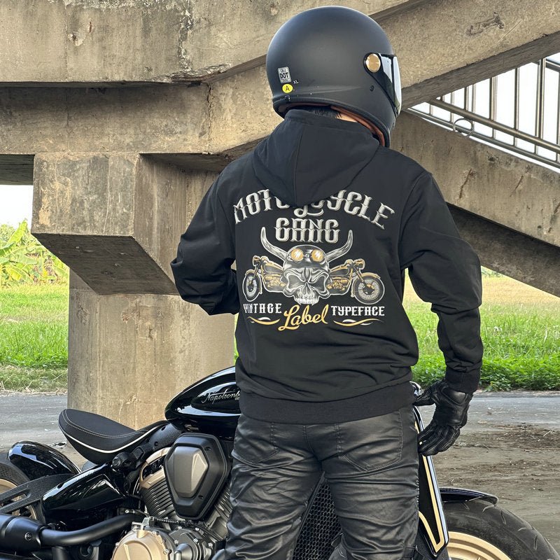 Biker hoodie | mototsiklistichka banda