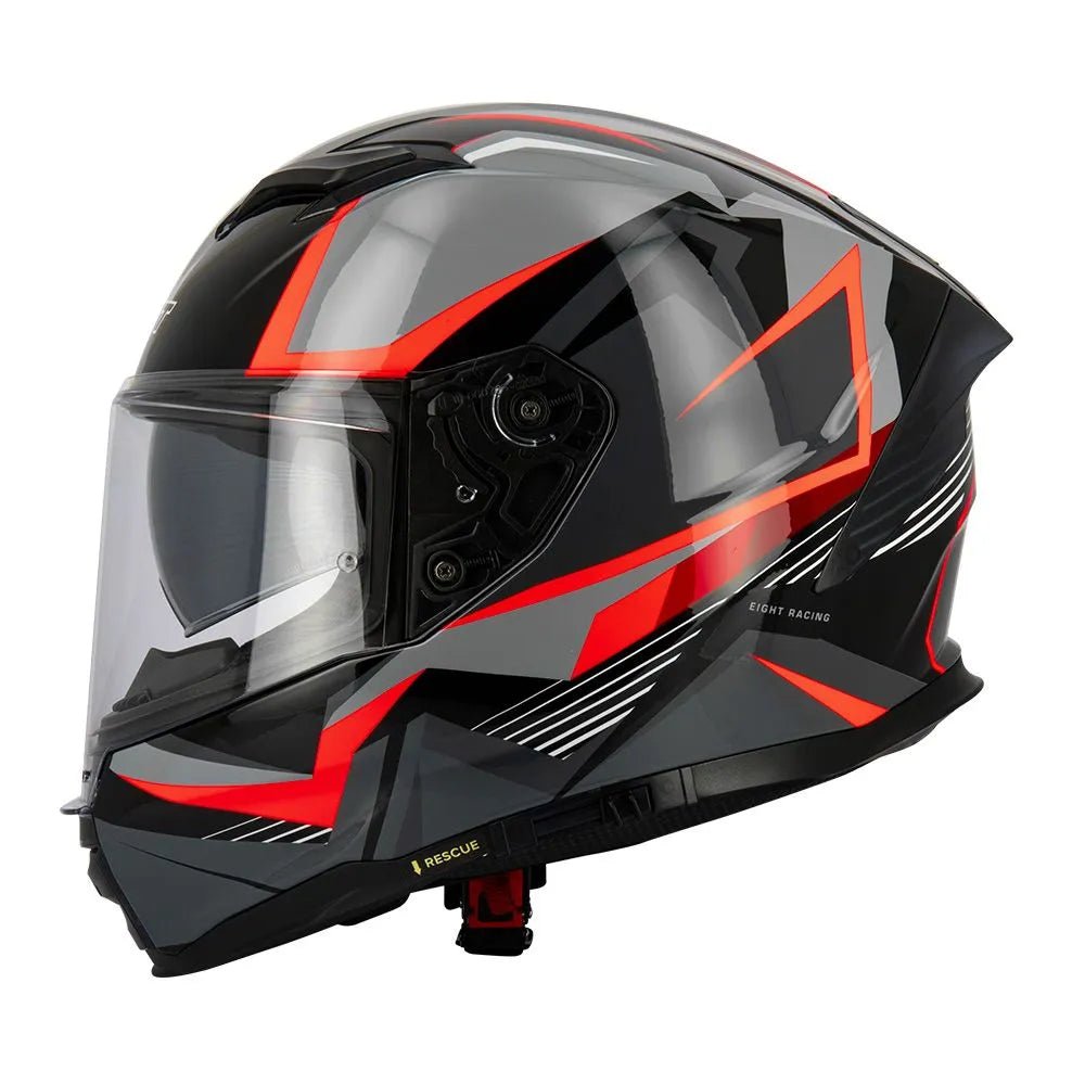 Mototsiklistichka katsiga sa punim litsem -s442 venge r sabertooth