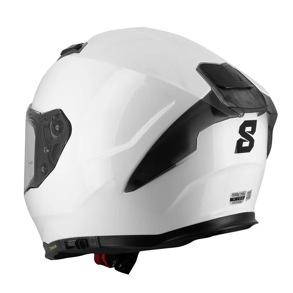 Mototsiklistichka katsiga za puno litse - s442 venge r bela