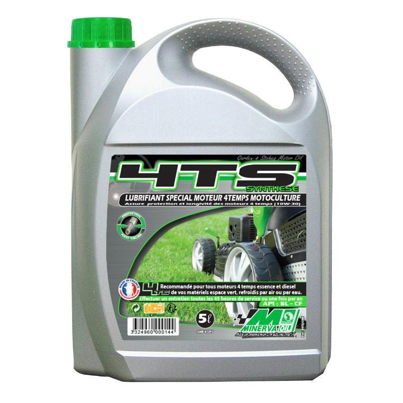 Minerva Mototsulture 4TS 10V30 4-taktno motorno ulje (5L) (100% frantsusko)