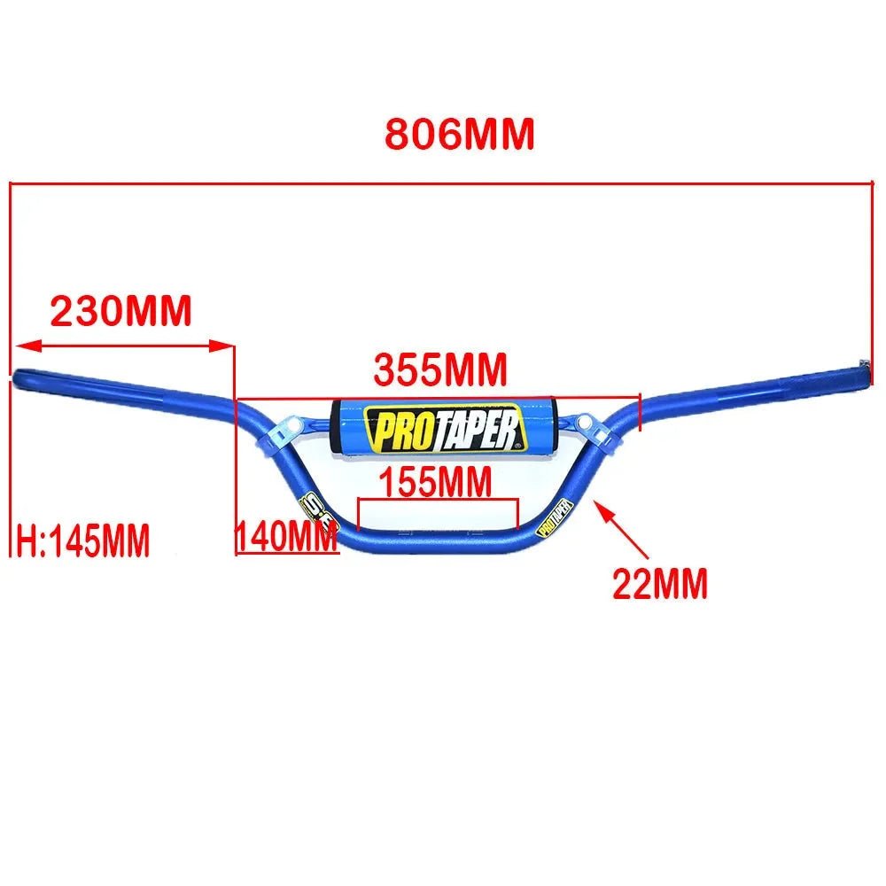 Pro konusni upravljač - plavi 22 mm