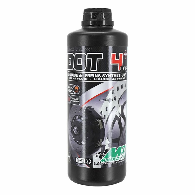 Minerva DOT 4+ 100% sintetichka sportska i turing technost za kochnitse i kvachilo (500 ml)