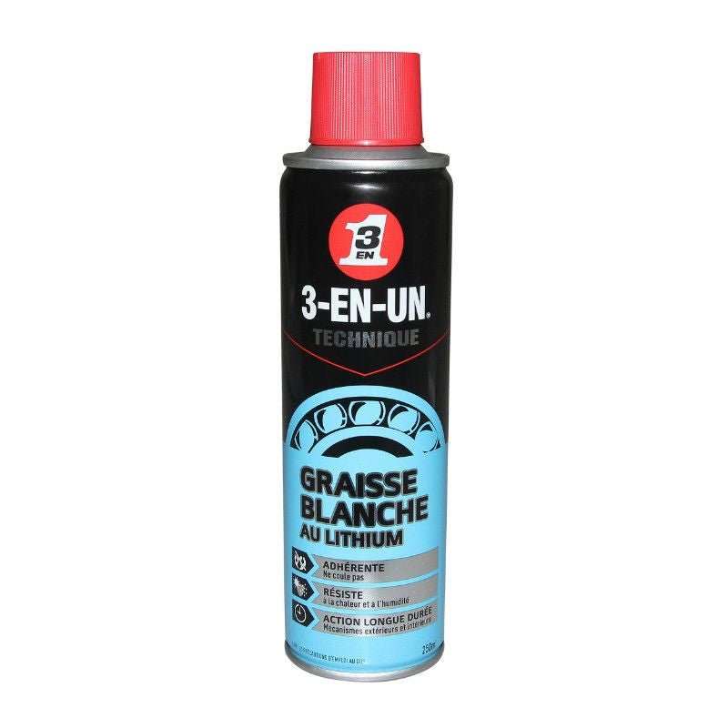 Bela litiјumska mast 3 u јednom (250 ml aerosola)