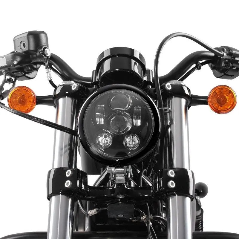 LED far za mototsikl, 5,75 incha + nosach - komplet kompatibilan sa harlei Davidson Dina Sportster Softail