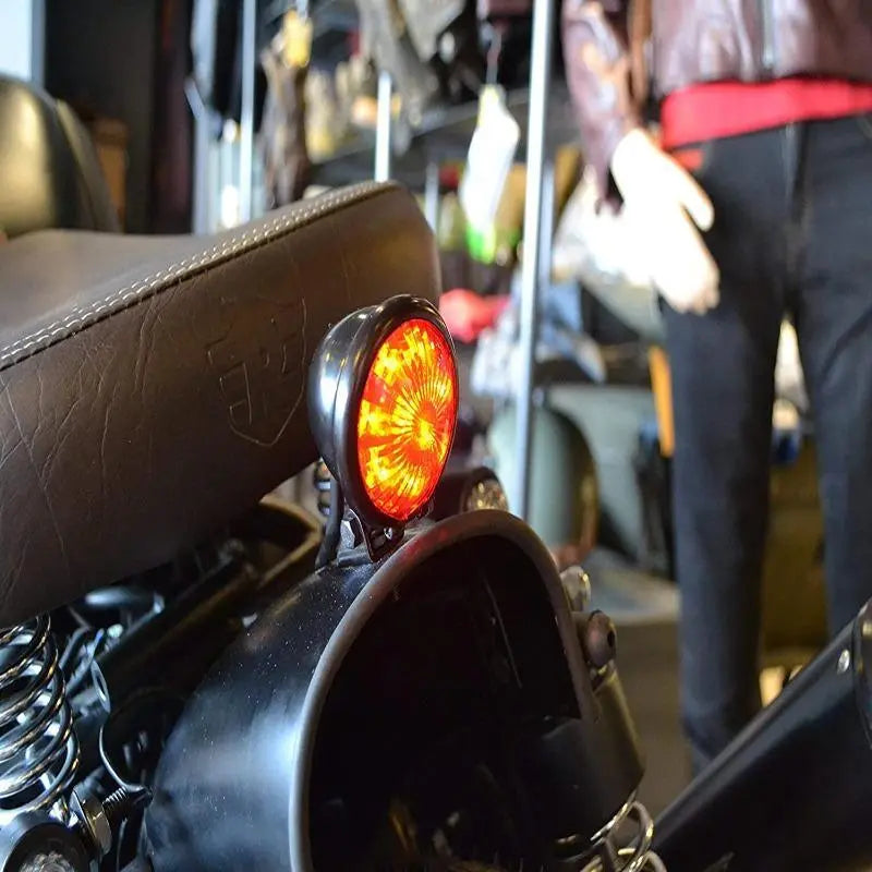 Tsafe ratser mototsikl LED zadnja svetla - tsrna