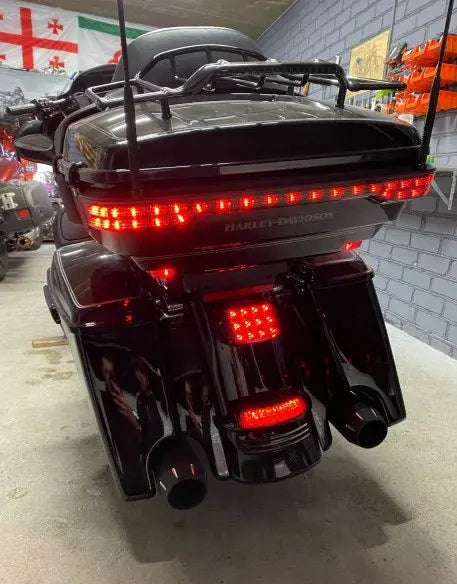 LED zadnja svetla za harlei Road Glide - tsrvena