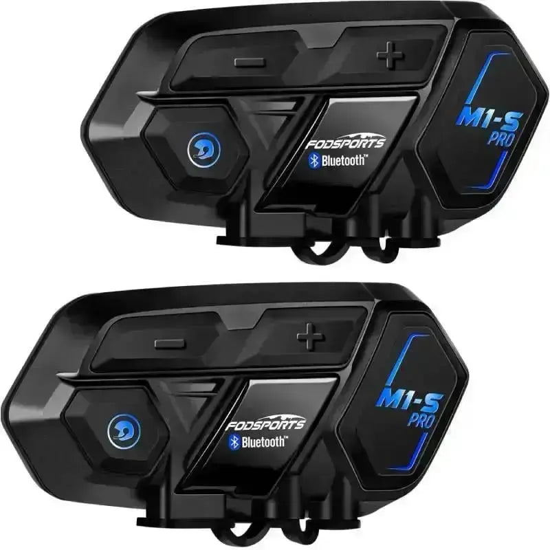 M1-S Pro Bluetooth interkom za motocikle – 8 vozača, dugog dometa, vodootporan