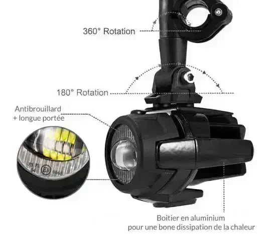 Dodatna LED svjetla za motocikl