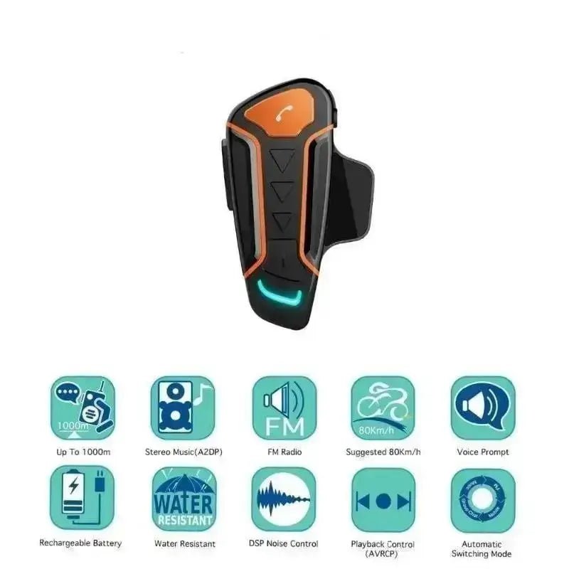 Interfon za mototsikle vt03 - bluetooth i komunikatsiјa mototsikla