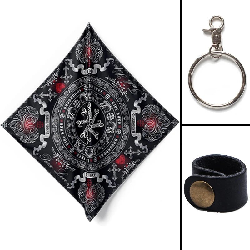 Bandana za motocikl - vozite se slobodno mir i ljubav