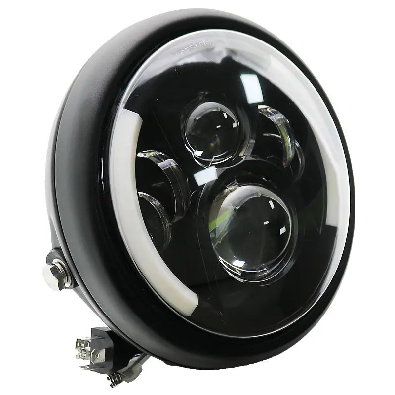 Okrugli mototsiklistichki LED far sa 7,5