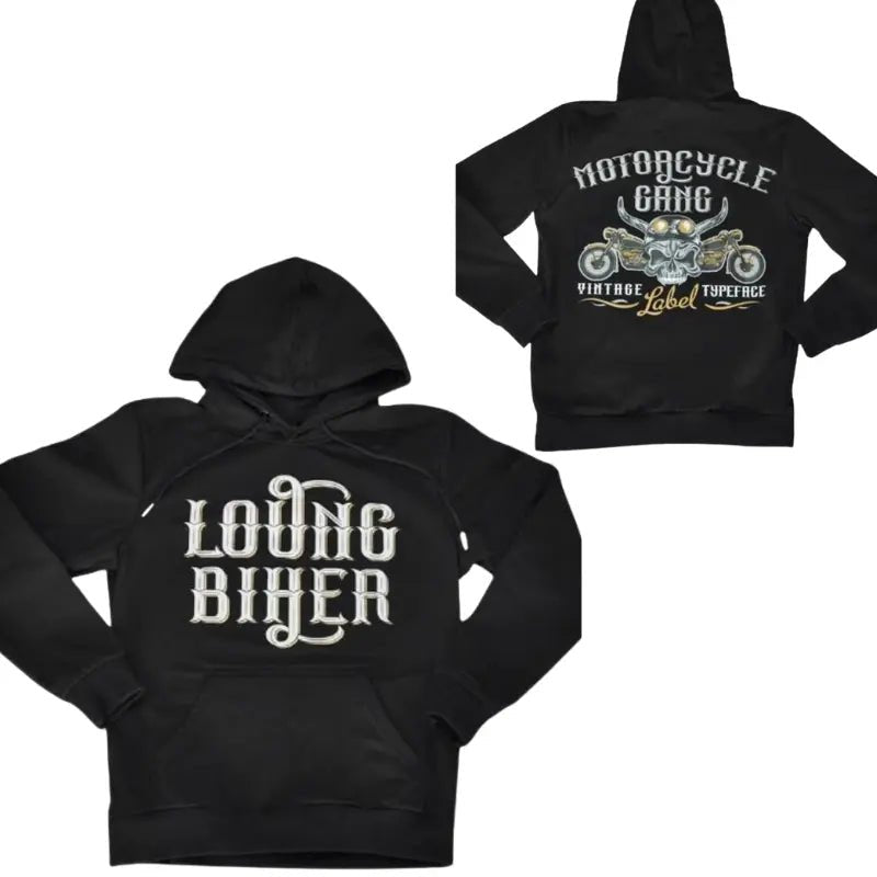 Biker hoodie | mototsiklistichka banda